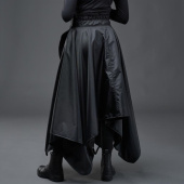 Lång Ridkjol Laurie Winter Svart Lång Ridkjol Laurie Winter Svart