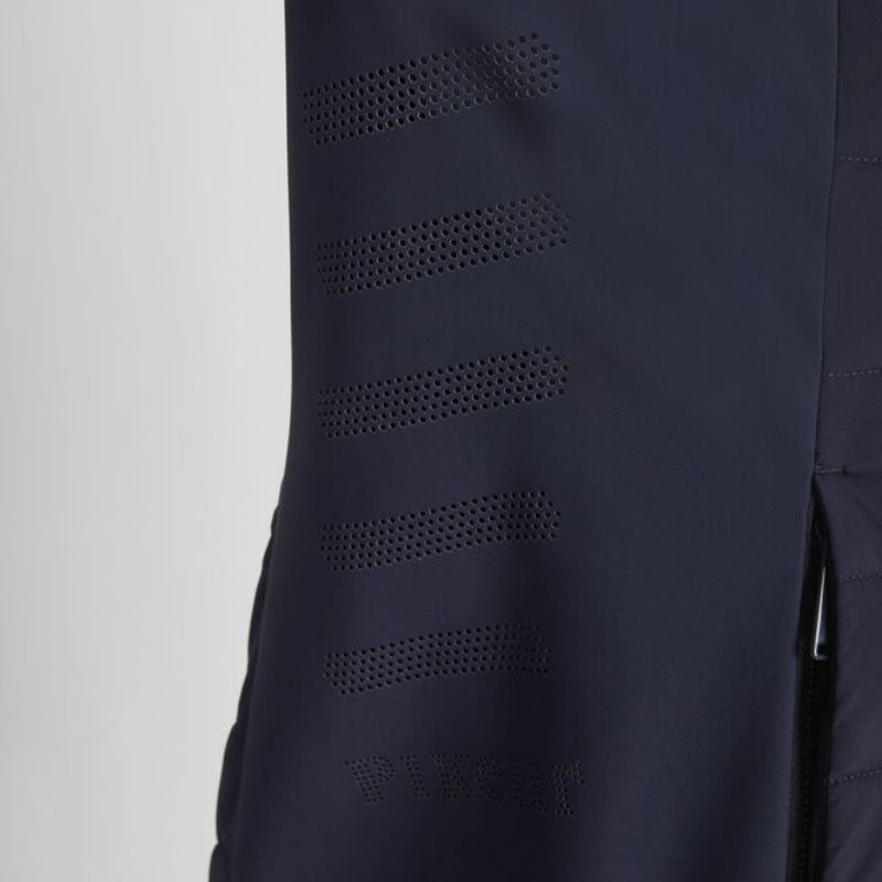 Jacka Hybrid Core Marinblå