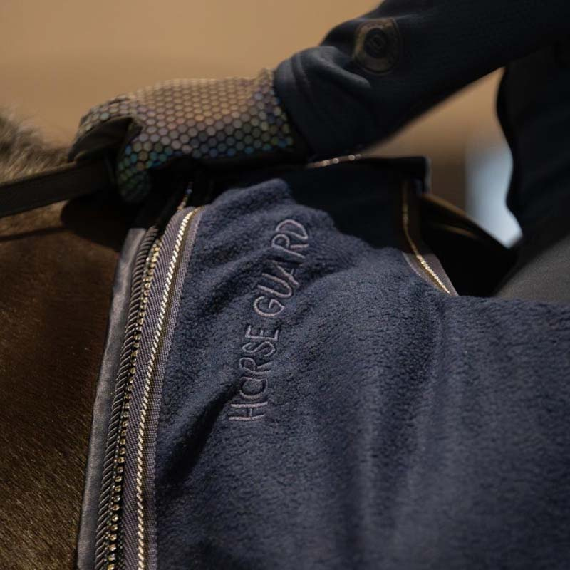 Ridhandskar Barn/Junior Saline Reflective Svart