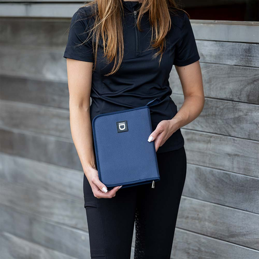 Tävlingsmapp Agate Marinblå