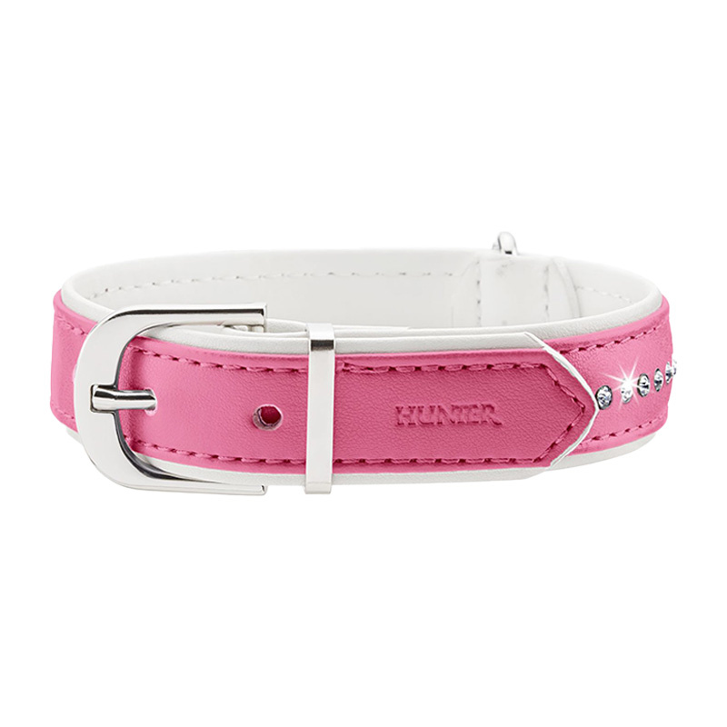Hundhalsband Modern Art Luxus Cerise