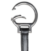 Kort Martingal Snap Rings X-Line Svart Full Kort Martingal Snap Rings X-Line Svart Full