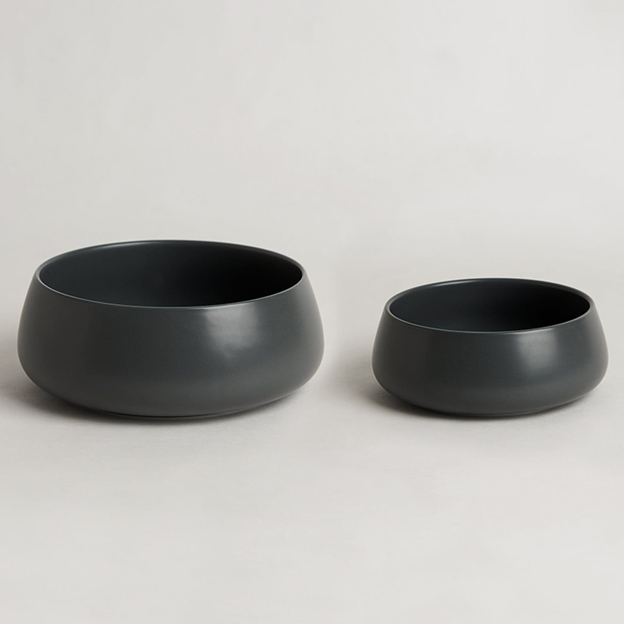 Hundskål New Bowl Mörkgrå