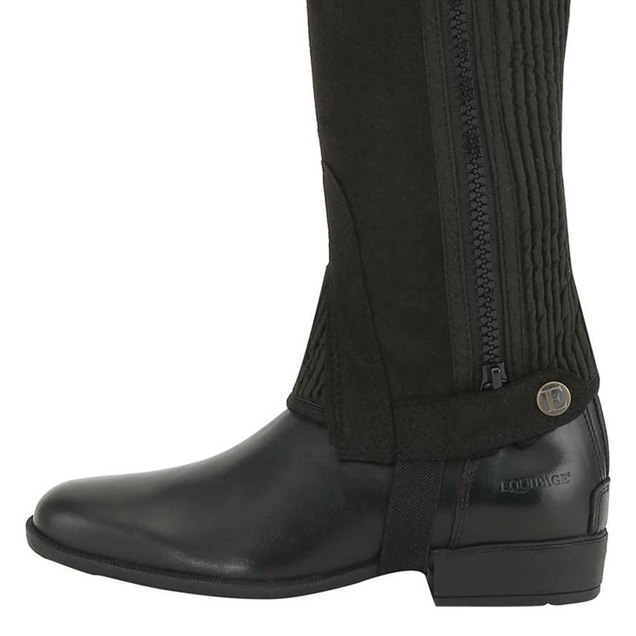 Shortchaps Jr Aspen Svart