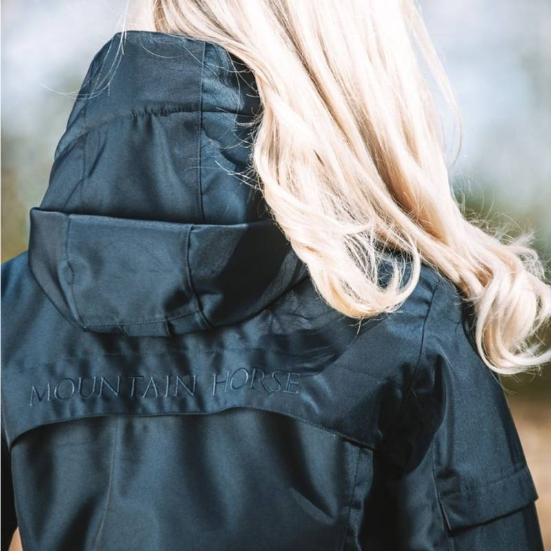 Ridparkas Grace Marinblå