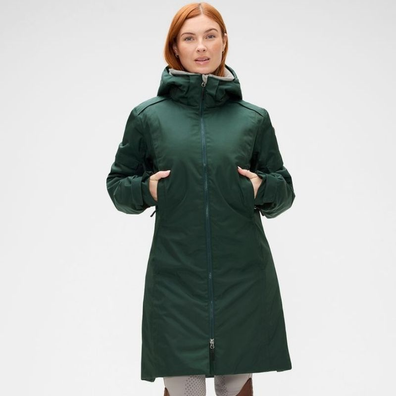Ridparkas Grace Grön
