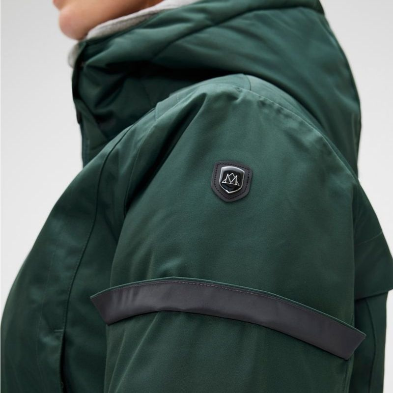 Ridparkas Grace Grön