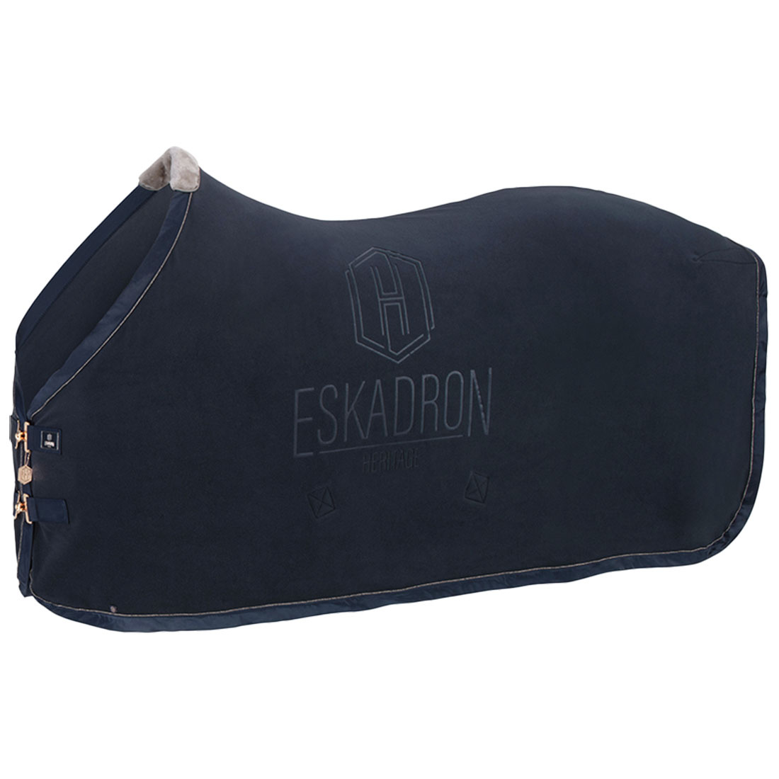 Fleecetäcke Shetty Fleece Stamp Heritage Marinblå