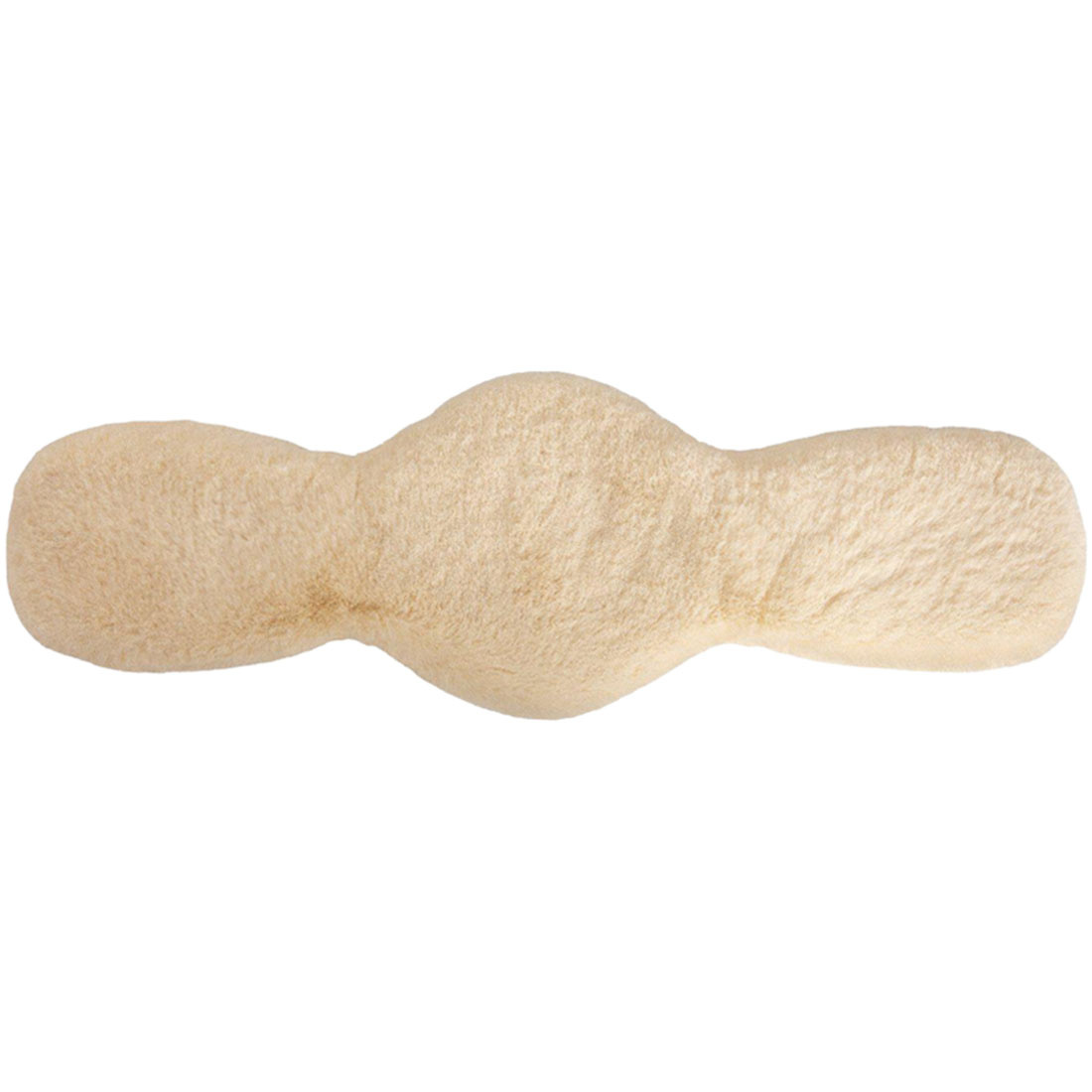 Sadelgjordsskydd Dressage Faux Fur Natur