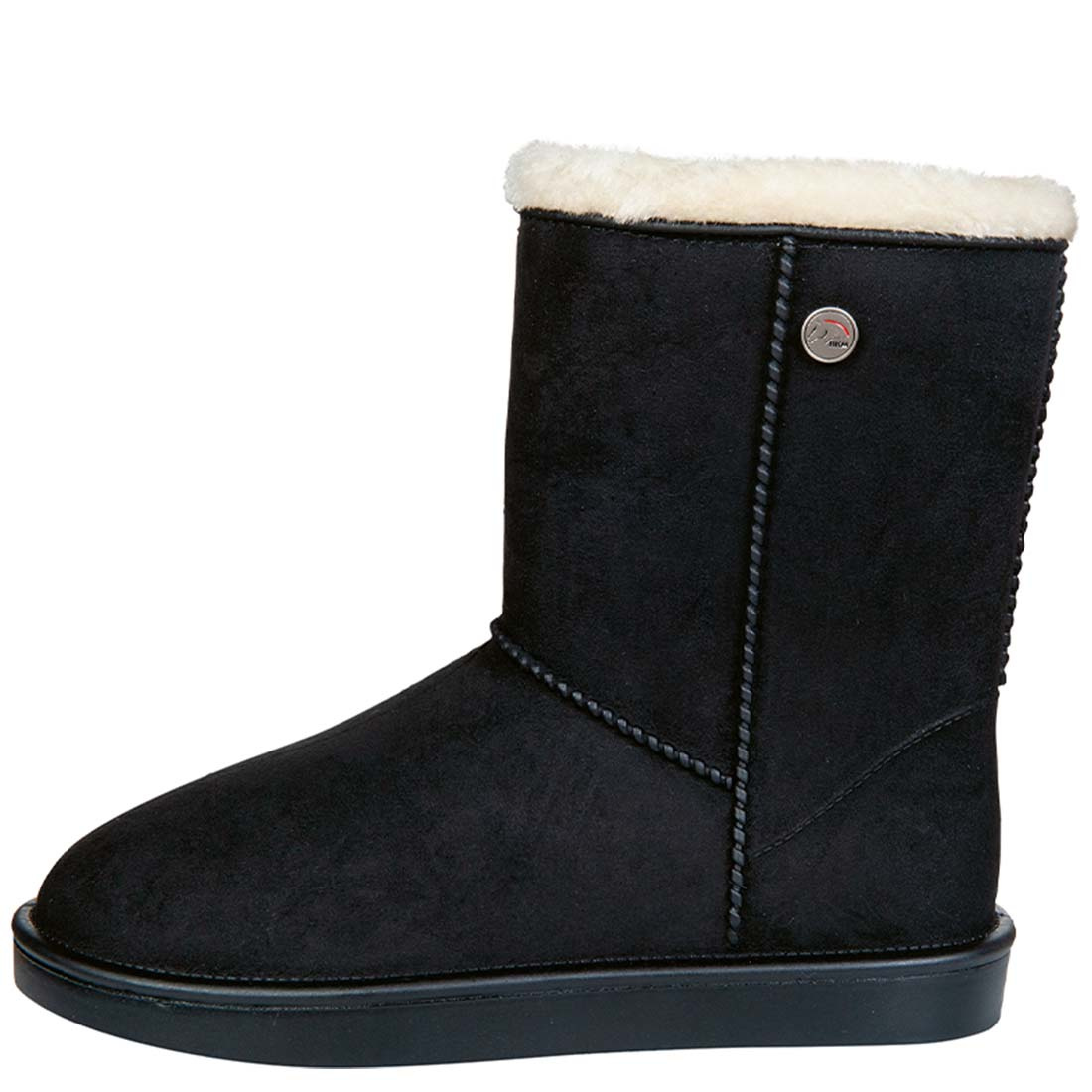 Fodrade Allvädersstövlar Davos Gossiga Svart