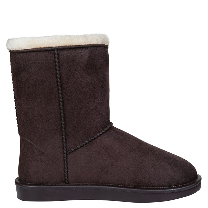 Fodrade Allvädersstövlar Davos Gossiga Brun