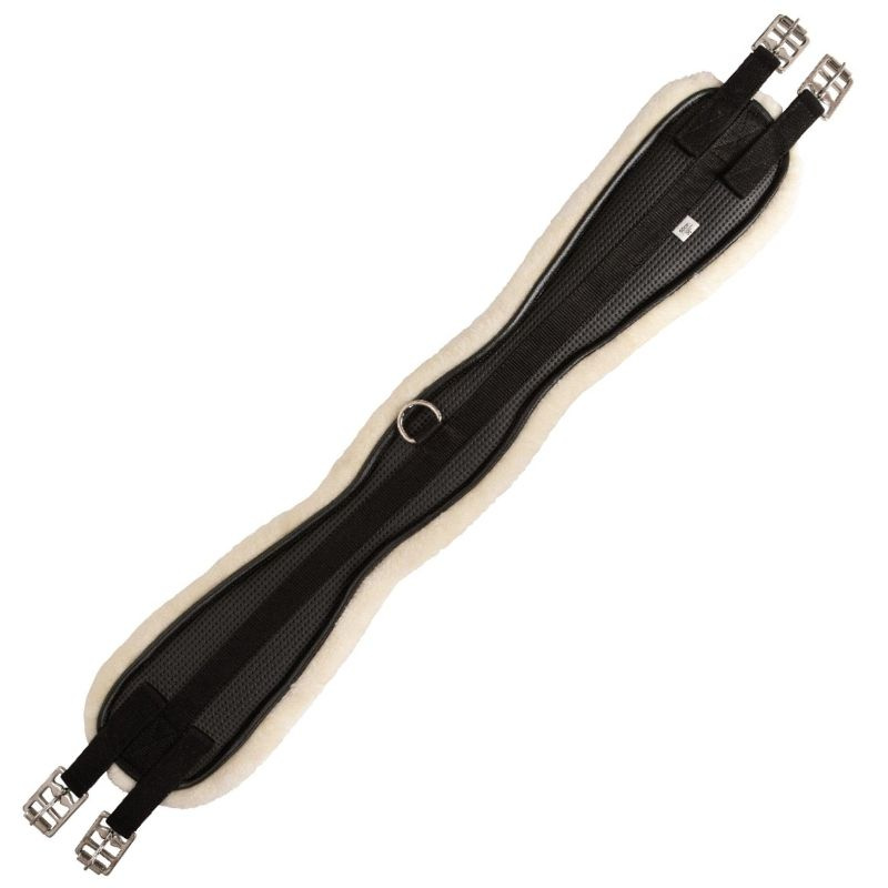 Sadelgjord Smart Sympatex Fauxfur Svart