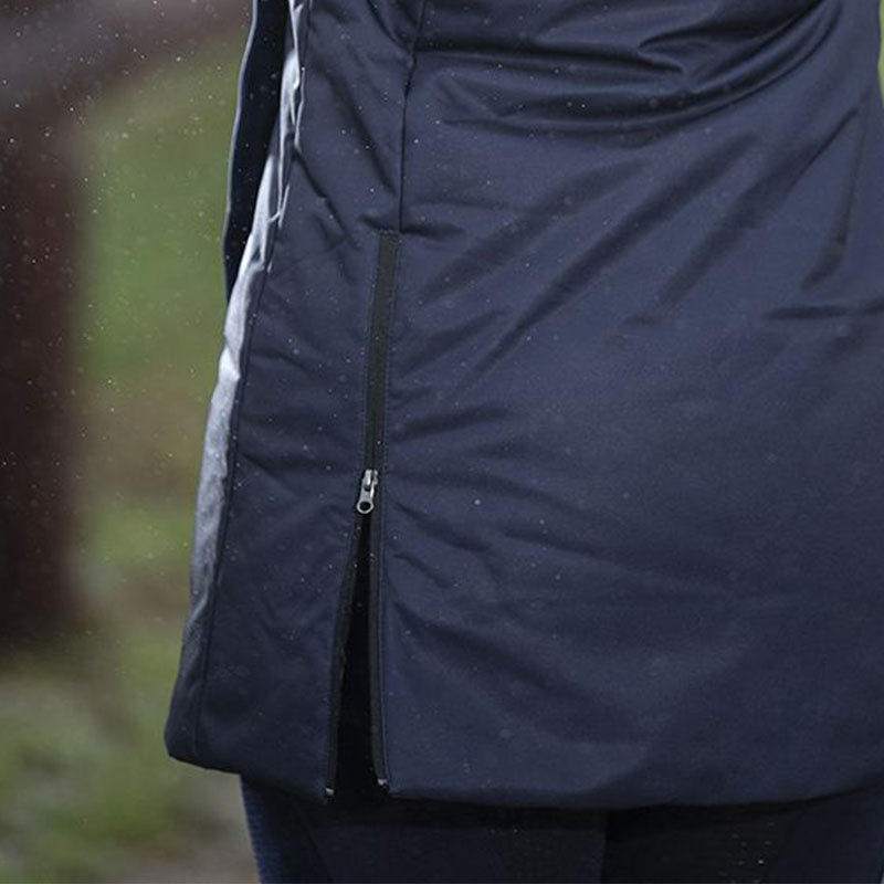 Ridkappa Elegant med Värmeslingor och Powerbank Marinblå 