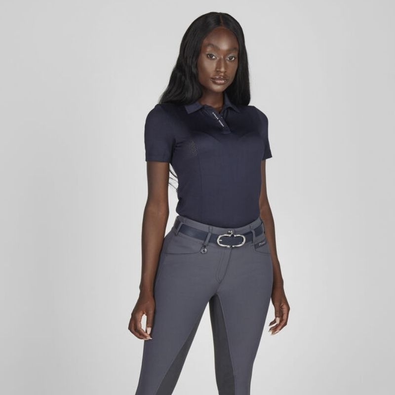 Pikétröja Core Marinblå