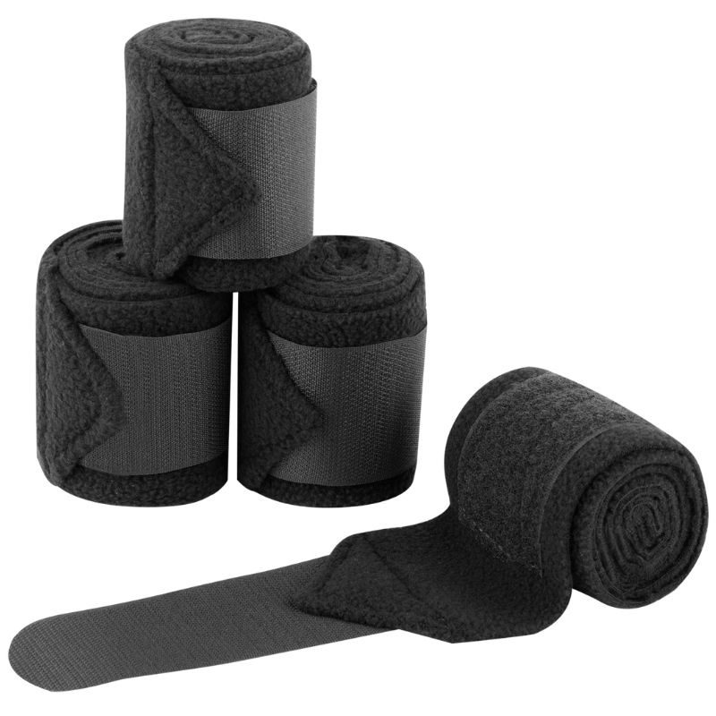 Benlindor Shetty Fleece 4-pack Svart