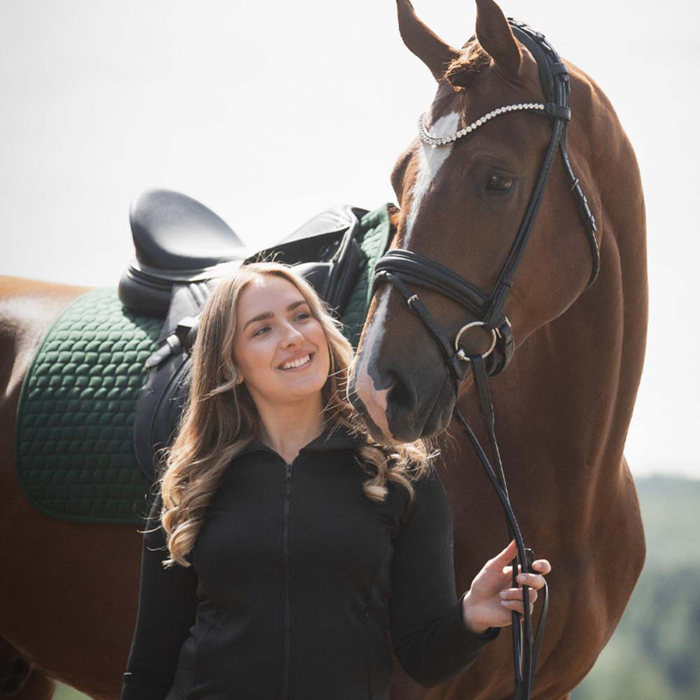 Dressyrschabrak Comfort Grön