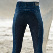 Ridbyxor Candela DuraGrip Jeans FG Marinblå Ridbyxor Candela DuraGrip Jeans FG Marinblå