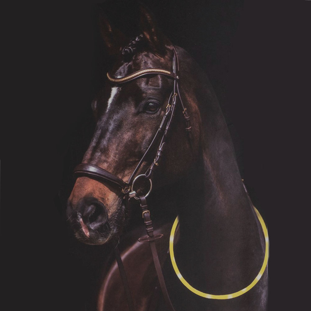 Halsring LED Lights Gul