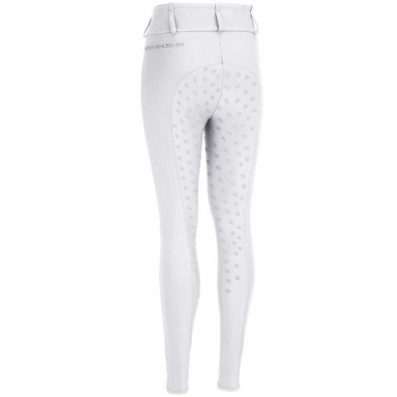 Ridtights Barn/Junior Lilith SD Full Grip Vit