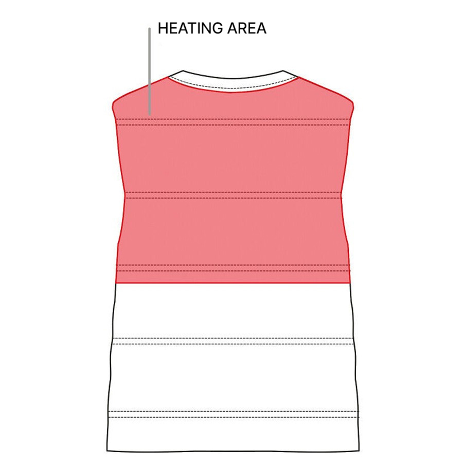 Värmeväst High Temperature Svart