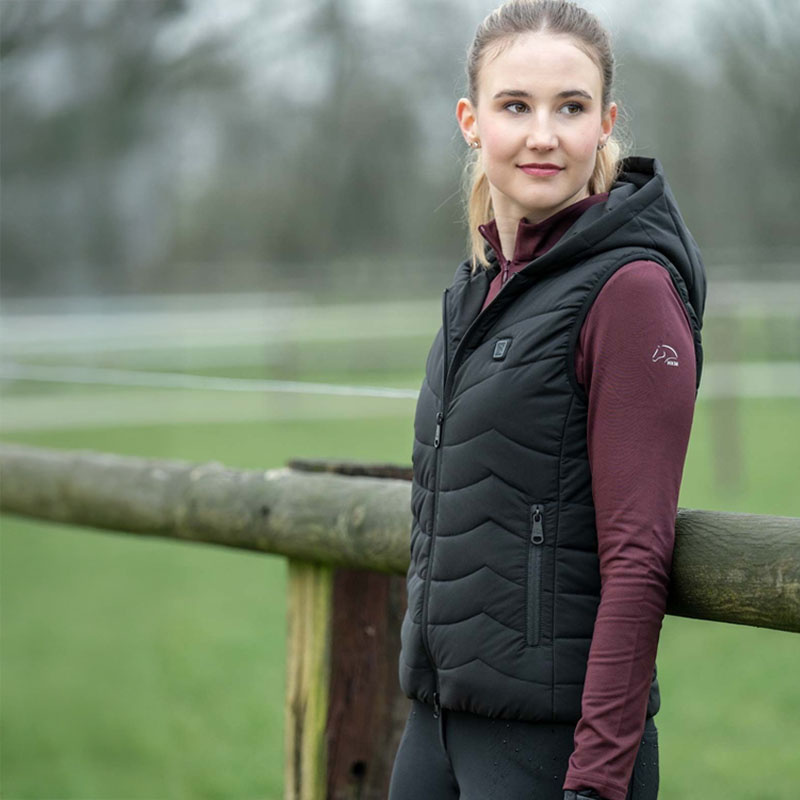 Värmeväst High Temperature Svart