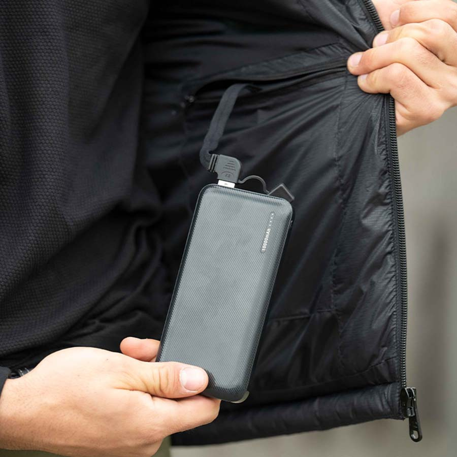 Värmeväst Herr Heat Control Svart