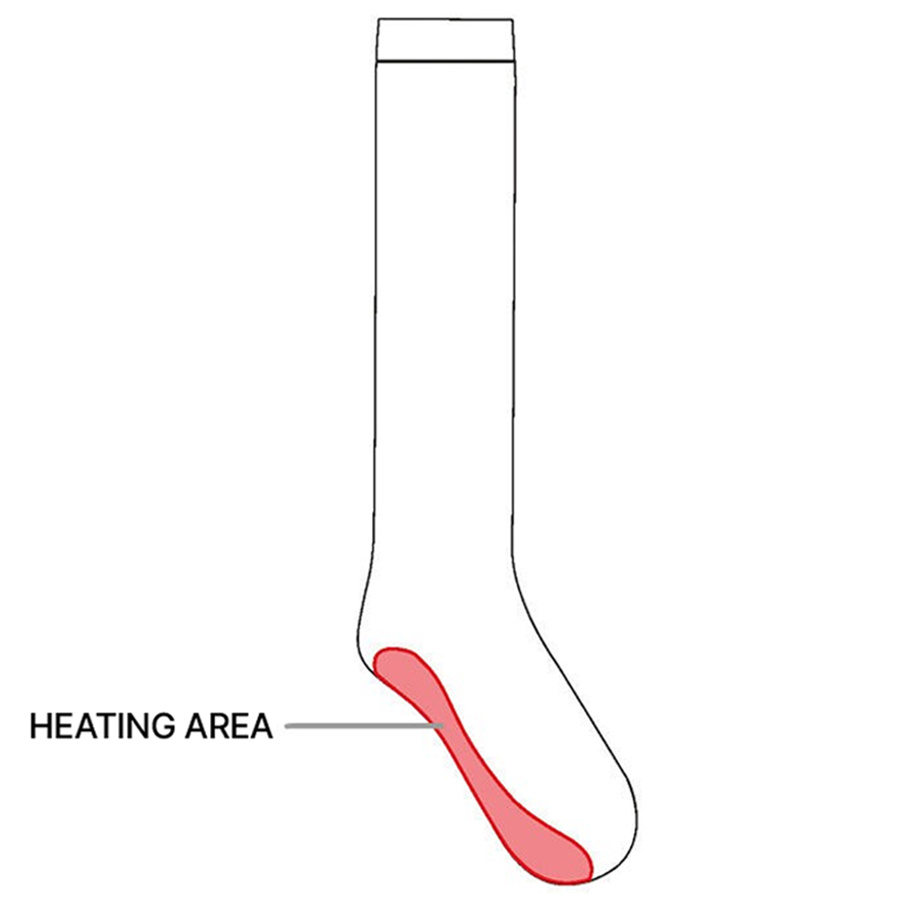 Värmestrumpor Keep Warm Svart