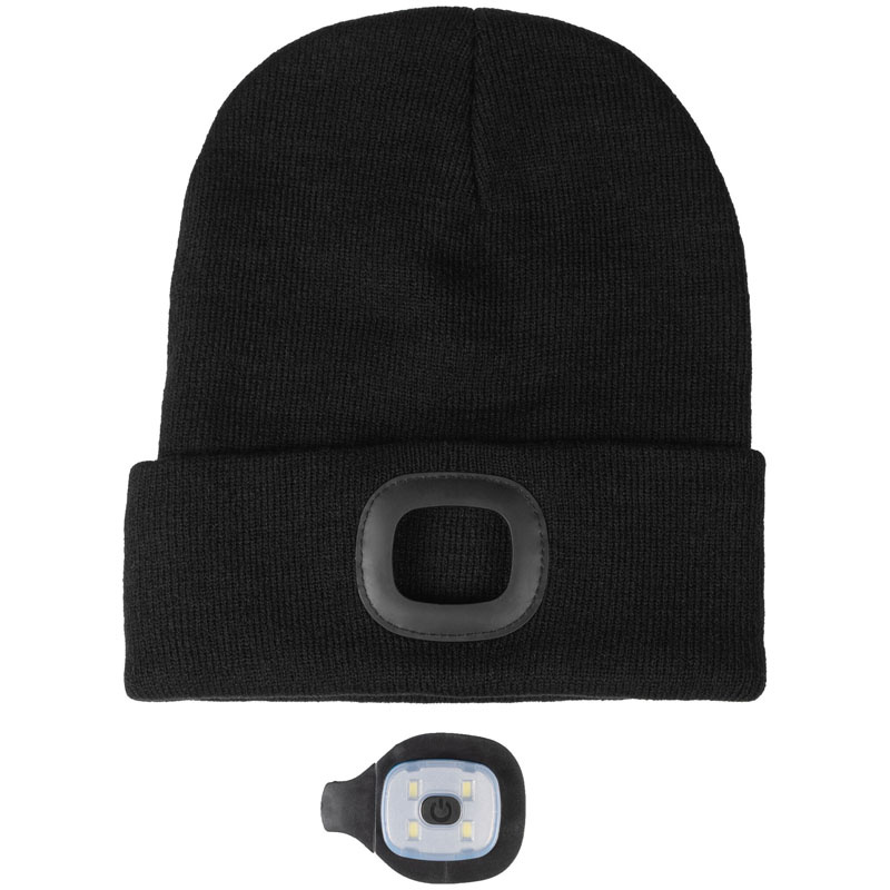 Mössa med Lampa Honey Svart