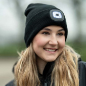 Mössa med Lampa Honey Svart Mössa med Lampa Honey Svart