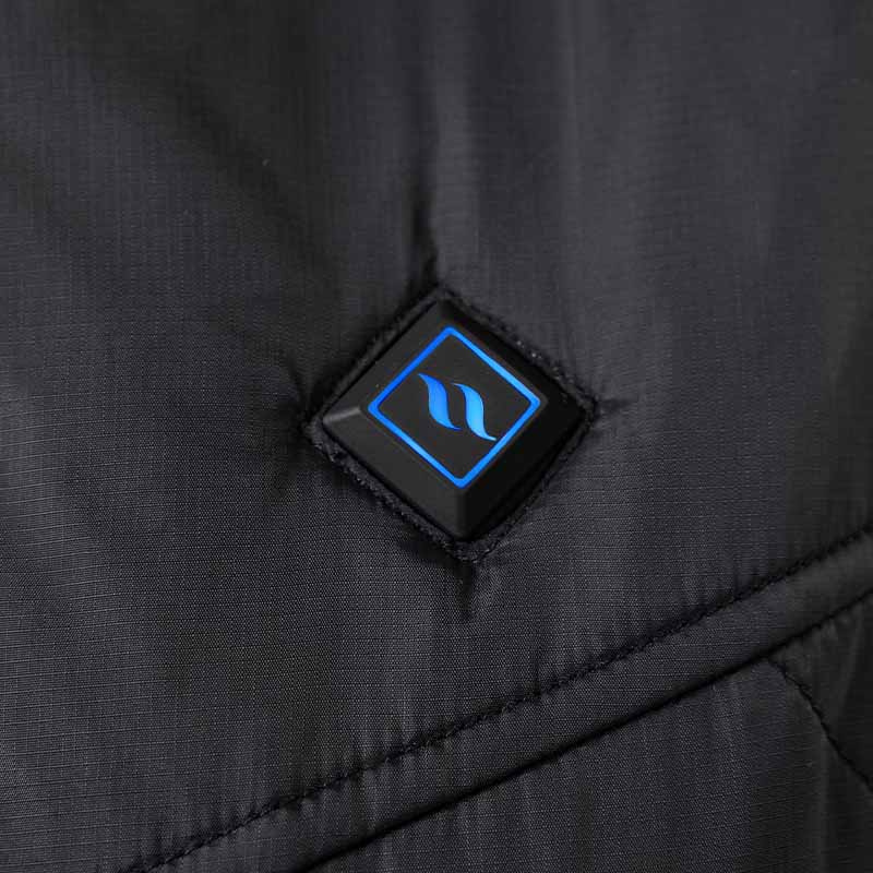 Värmeväst Etna Svart