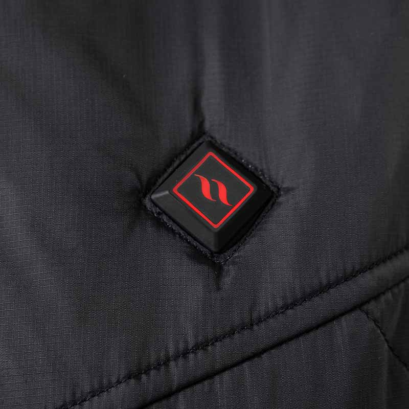 Värmeväst Etna Svart