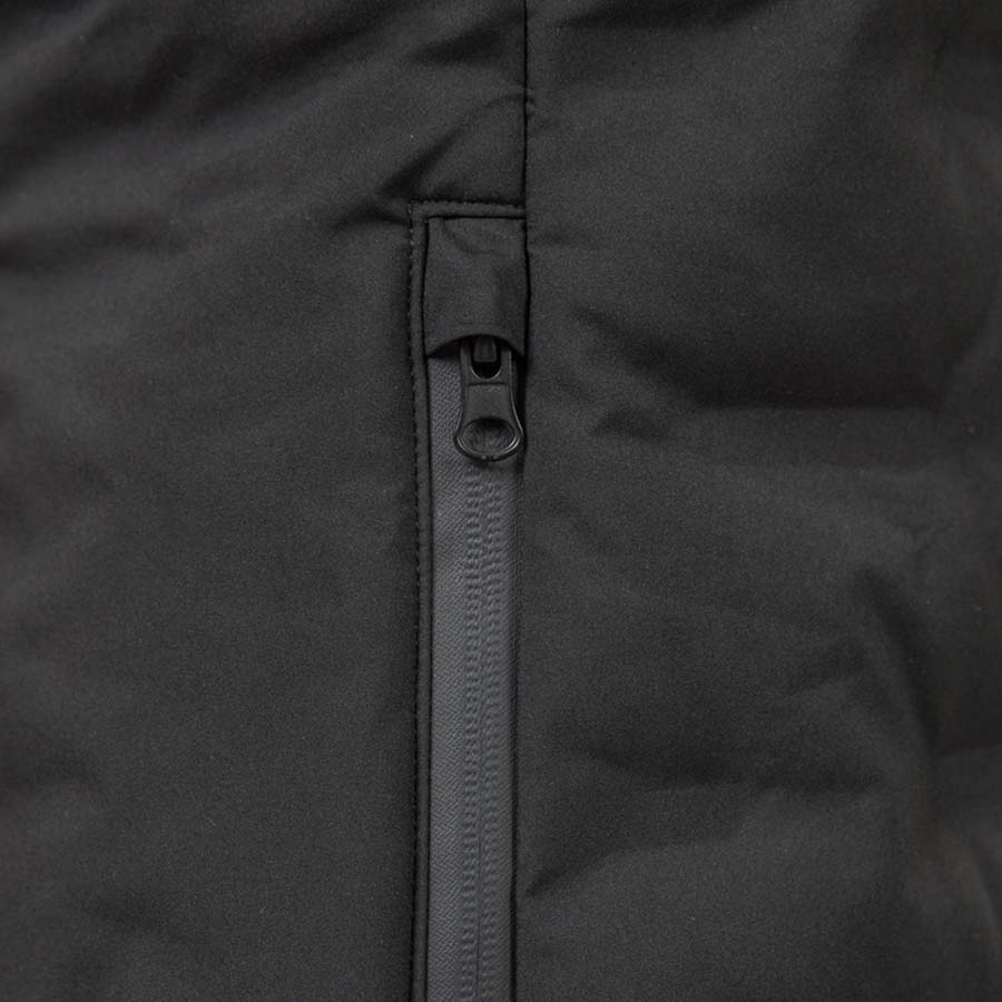 Pufferväst Katla med Värme Svart