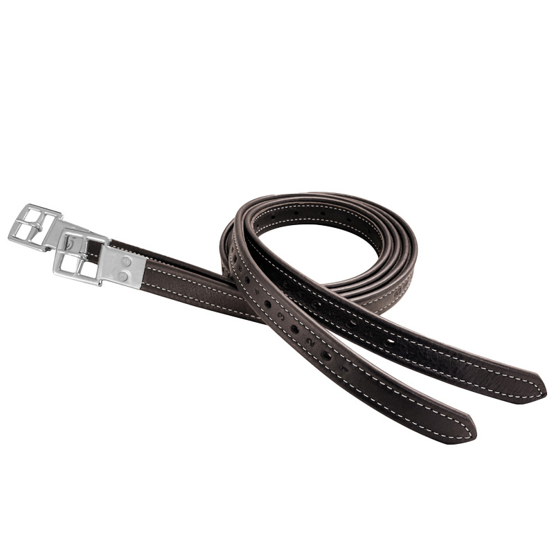 Stigläder otöjbara Brun