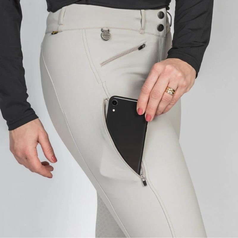 Ridbyxor Katie Knee Grip Beige