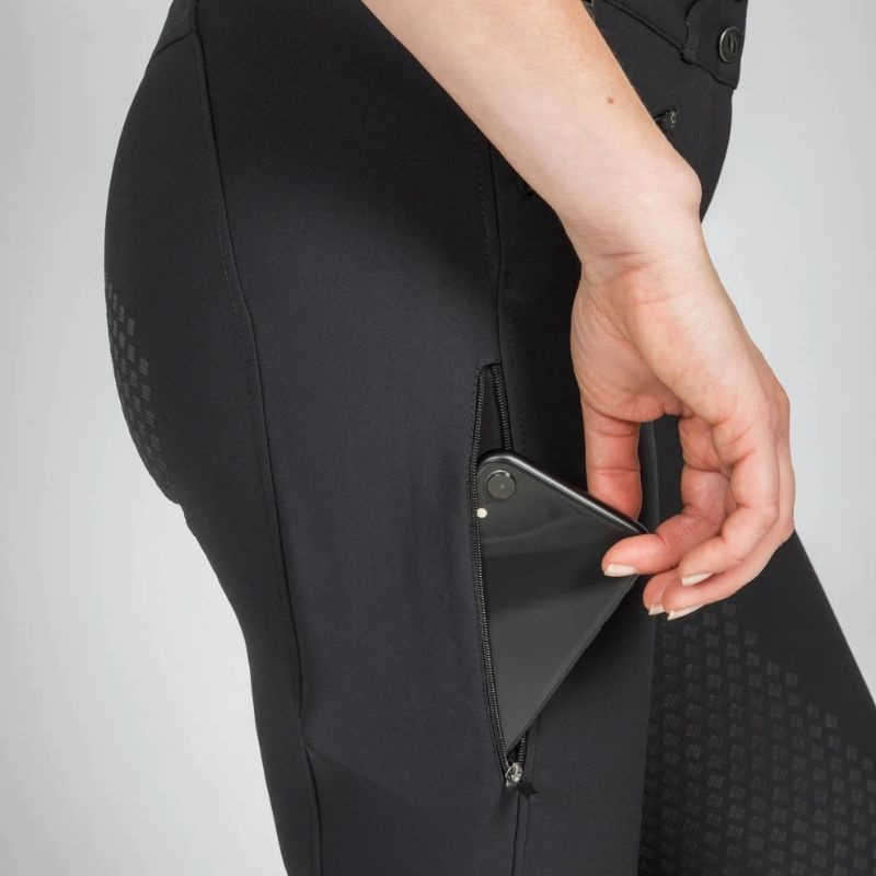 Ridbyxor Katie Full Grip Svart