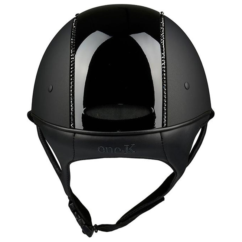 Ridhjälm Mips Avance Glossy Top Swarowski Svart