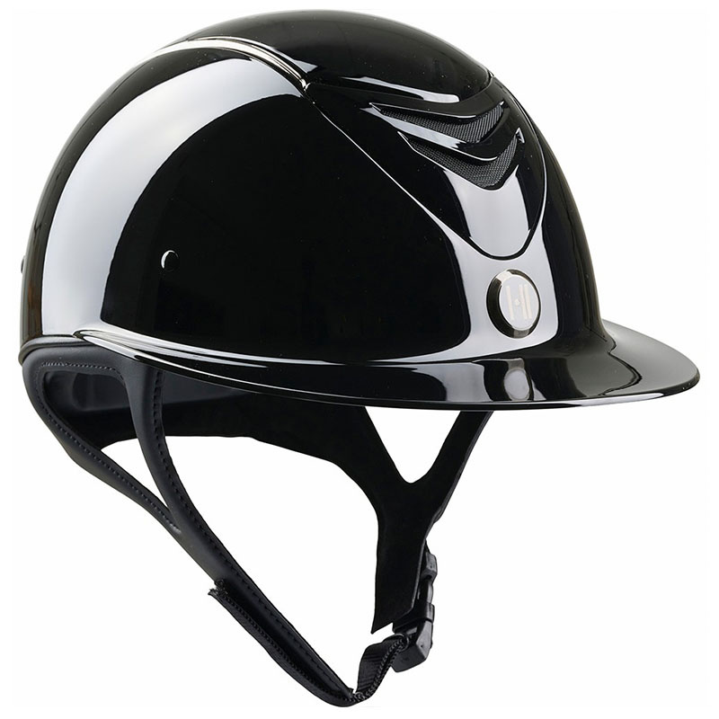 Ridhjälm Mips Avance Glossy Chrome Svart