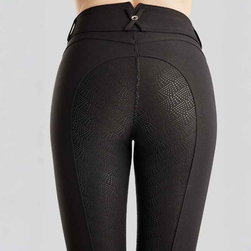 Ridbyxor Megan Yati Full Grip Svart