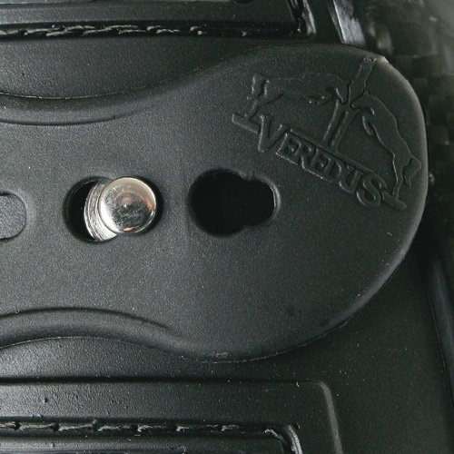 Carbon Gel benskydd bak Svart