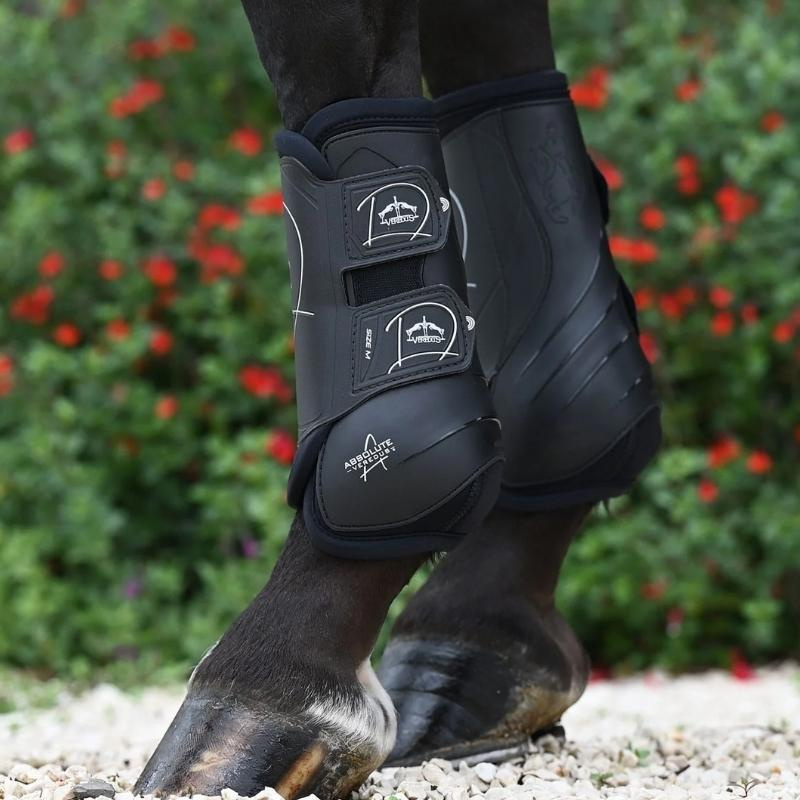 Dressyrskydd Absolute Front Velcro Svart