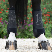 Dressyrskydd Absolute Rear Velcro Svart Dressyrskydd Absolute Rear Velcro Svart