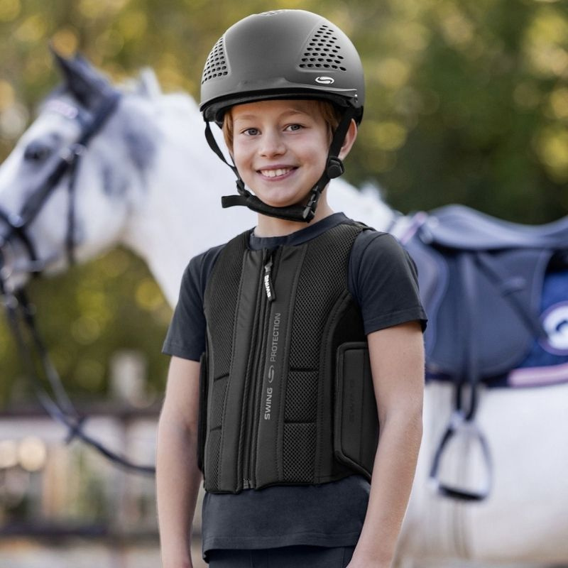 Ryggskydd Barn/Junior P24 Pro Svart