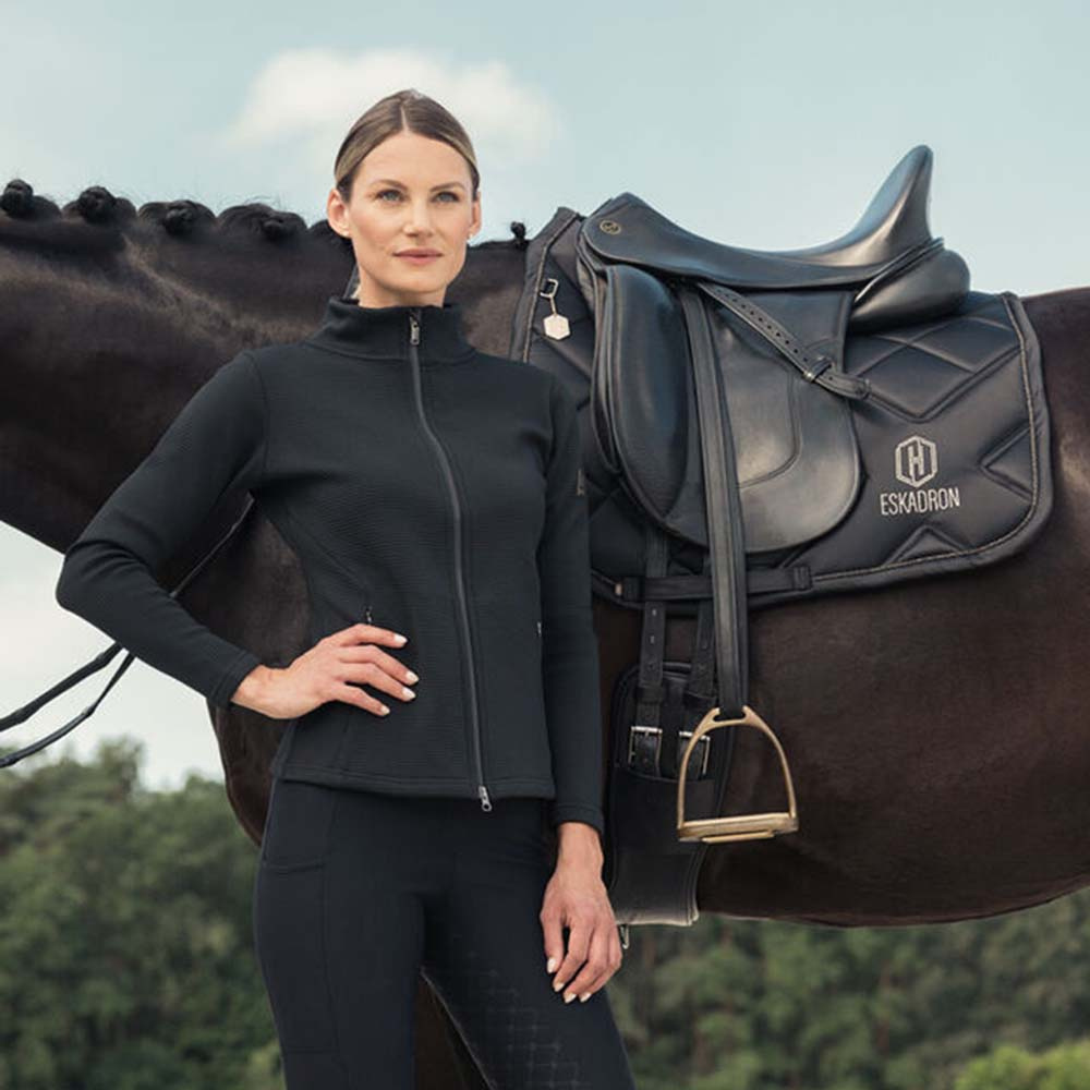 Dressyrschabrak Bicross Mattgloss Svart