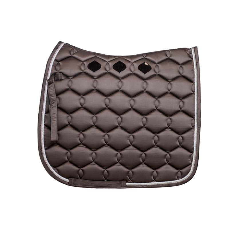 Dressyrschabrak Glossy Wave Brun