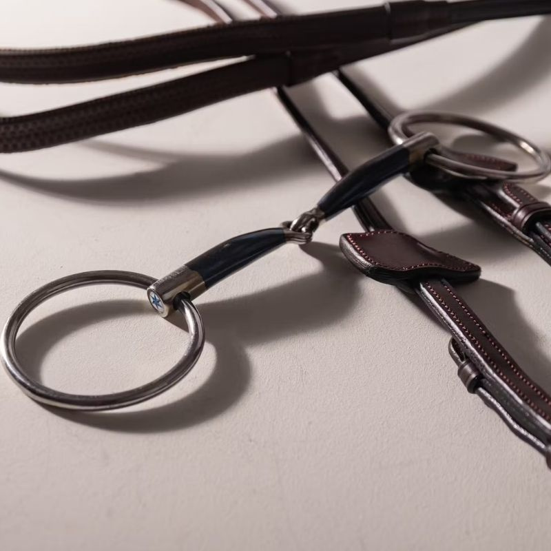 Tränsbett 2-delat med Lösa Ringar Sweet Iron 14mm