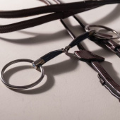 Tränsbett 2-delat med Lösa Ringar Sweet Iron 14mm Tränsbett 2-delat med Lösa Ringar Sweet Iron 14mm