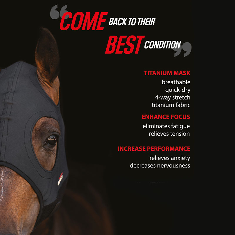 Stresshuva Titanium Mask utan Öron Svart