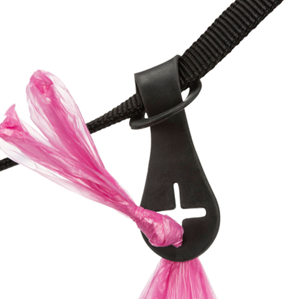 Bajspåsehållare för Koppel Svart