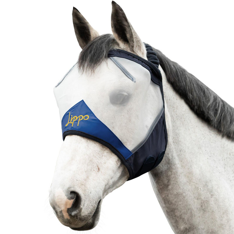 Flughuva Pro utan Öron Vit/Marinblå