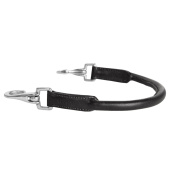 Rundsytt Sadelhandtag Svart/Silver Rundsytt Sadelhandtag Svart/Silver